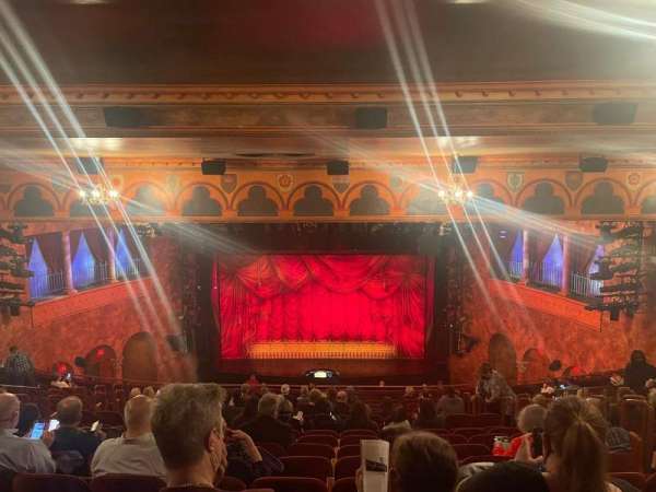 August Wilson Theatre, section: Mezzanine C, row: Q, seat: 107