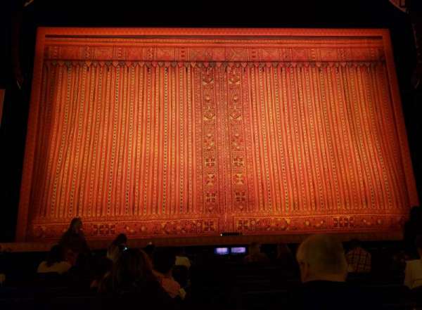 Hippodrome Theatre, section: Center Orchestra, row: J, seat: 107