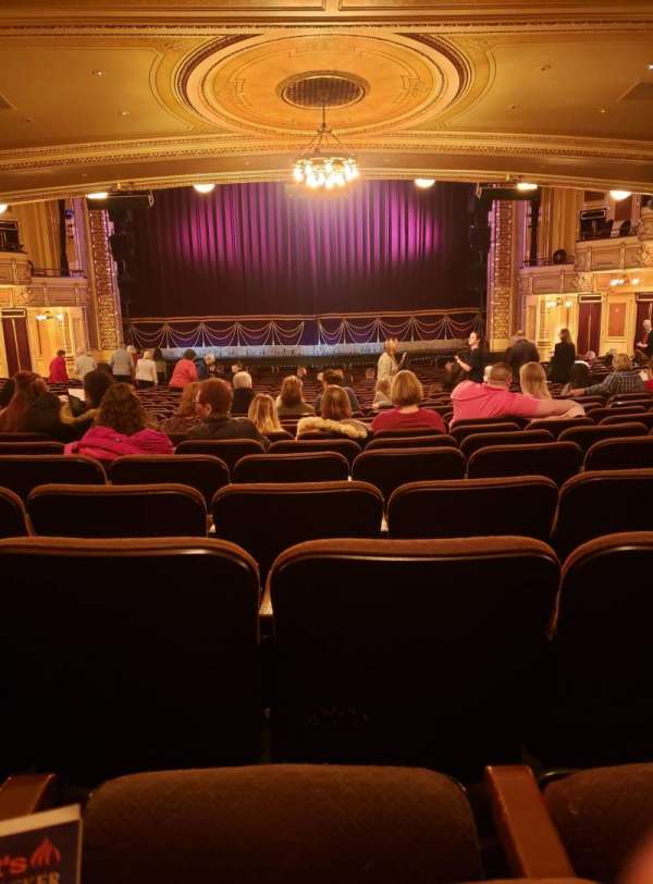 Hippodrome Theatre, section: Center Orchestra, row: CC, seat: 108-109