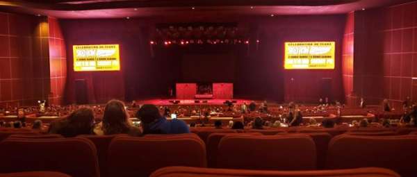 Grand Sierra Theatre, section: MC, row: R, seat: 17