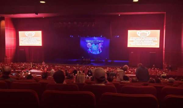 Grand Sierra Theatre, section: MR, row: S, seat: 9