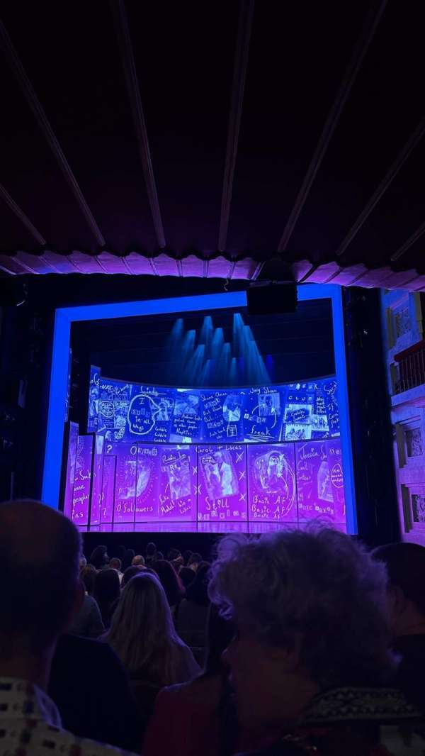 Savoy Theatre, section: Stalls, row: N, seat: 8
