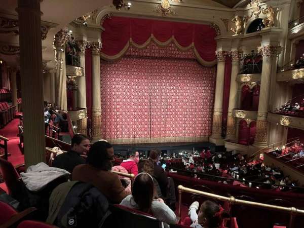 Academy of Music, section: Balcony F, row: C, seat: 11