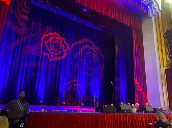 Paramount Theatre, Denver, section: Orchestra L, row: E, seat: 2