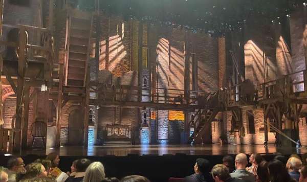 Richard Rodgers Theatre, section: Orchestra L, row: F, seat: 3