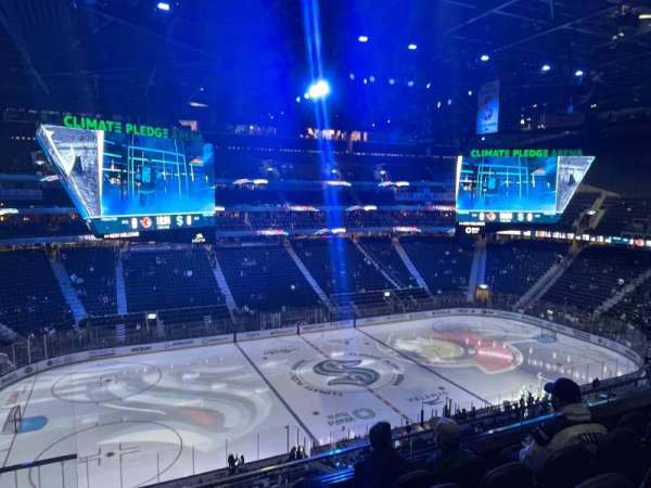 Climate Pledge Arena, section: 102, row: E, seat: 24