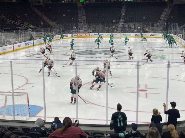 Climate Pledge Arena, section: 07, row: P, seat: 7