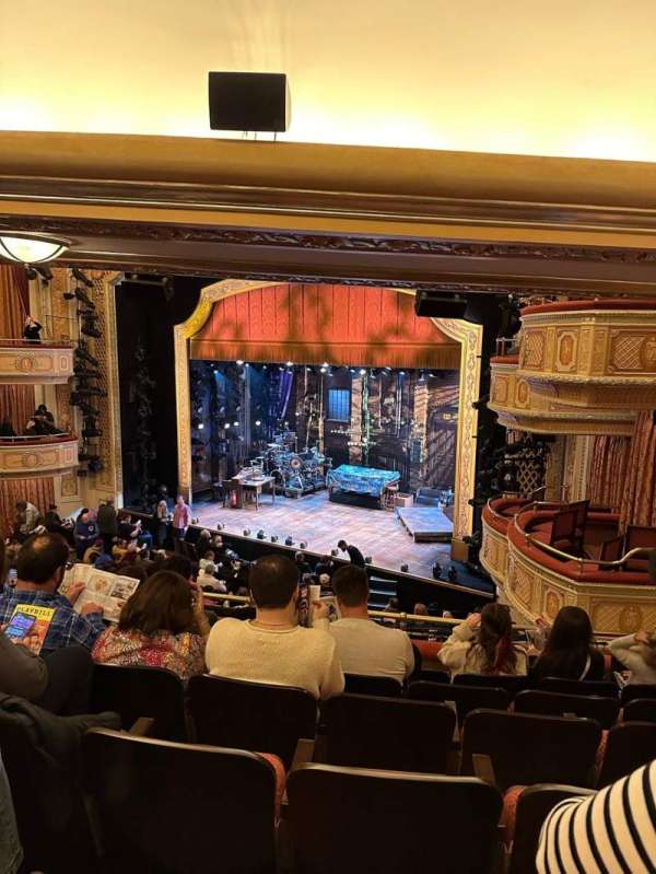 James Earl Jones Theatre, section: Mezzanine R, row: F, seat: 22