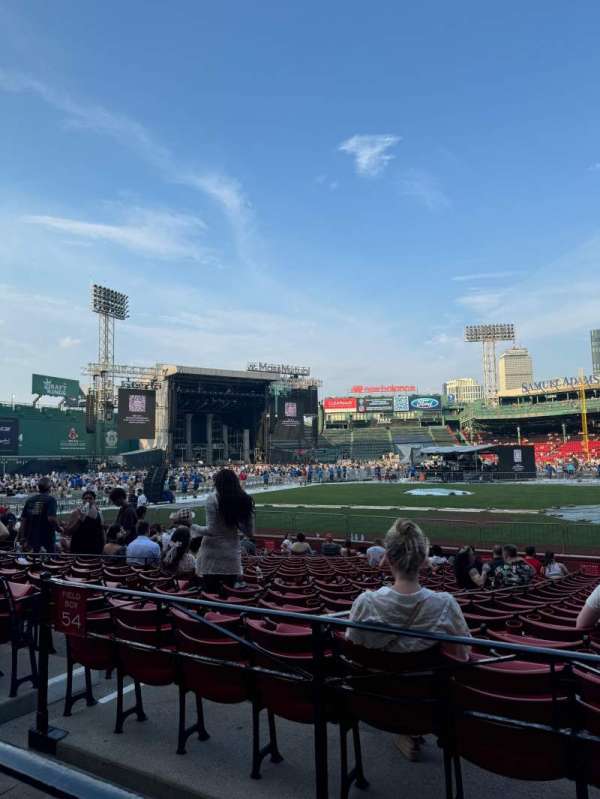 Fenway Park, section: Loge Box 140, row: AA, seat: 2