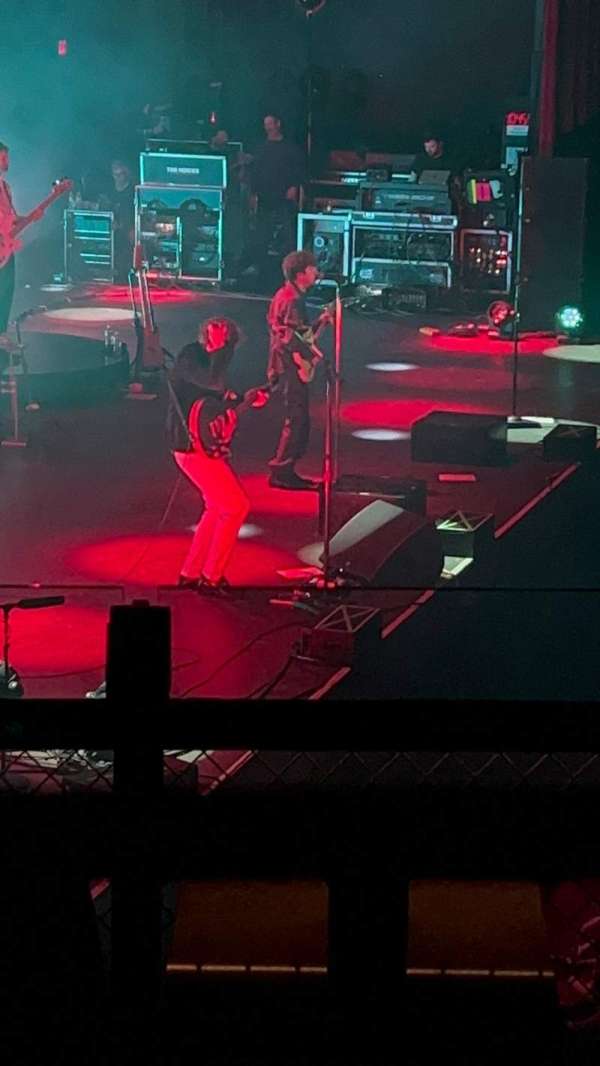MGM Music Hall at Fenway, section: Mezzanine L, row: B, seat: 1