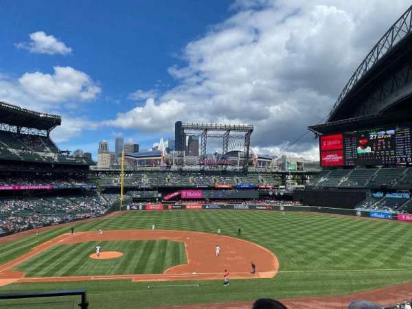 T-Mobile Park, section: 222, row: 3, seat: 12