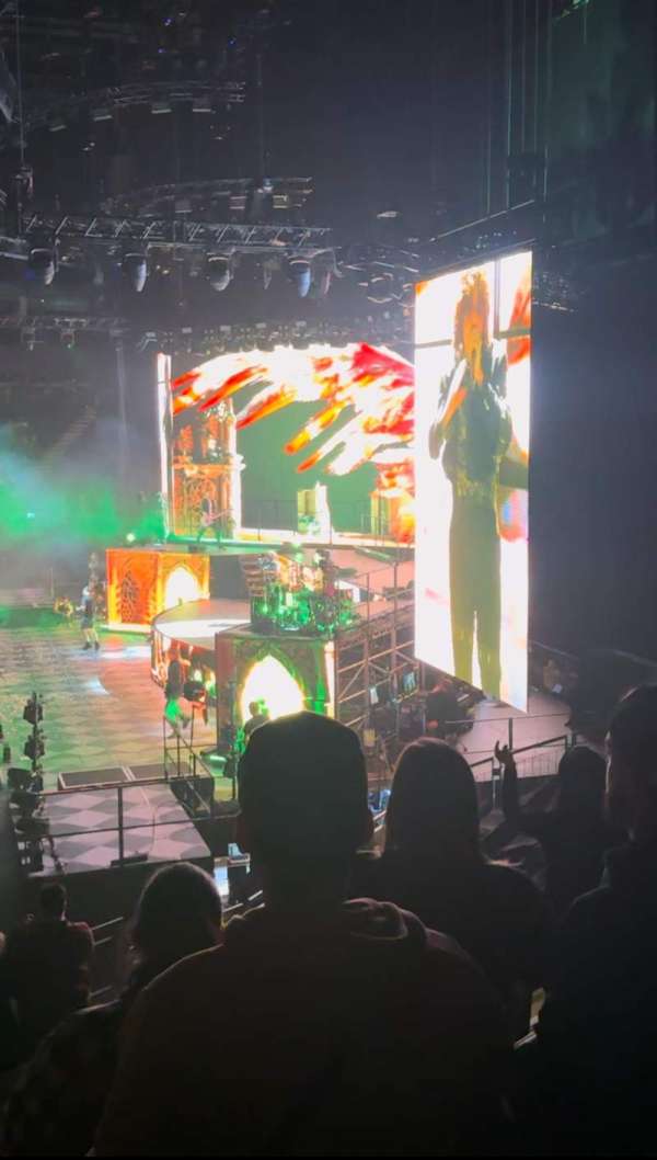 The O2, London, section: 113, row: V, seat: 394