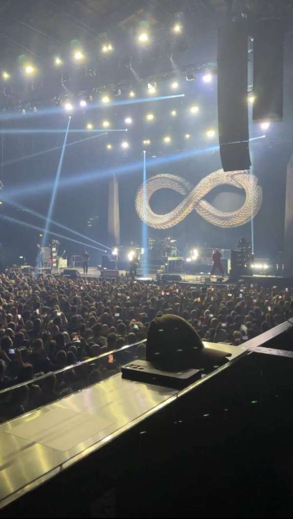 OVO Arena, Wembley, section: N8, row: A, seat: 3