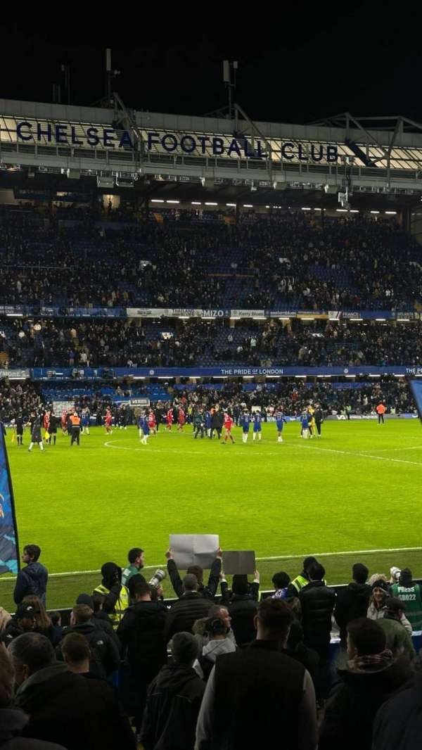 Stamford Bridge, section: West Stand Lower 6, row: 15, seat: 156