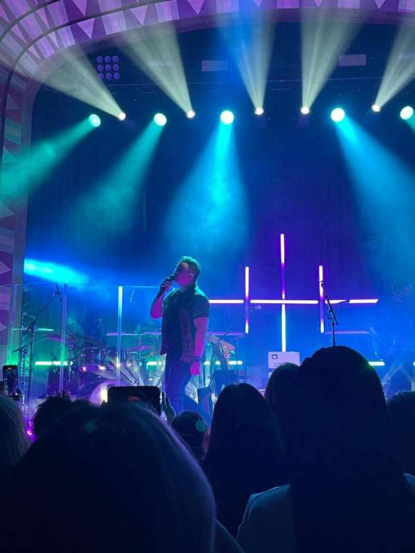 The Regent Theater, Los Angeles, section: GA, seat: Standing