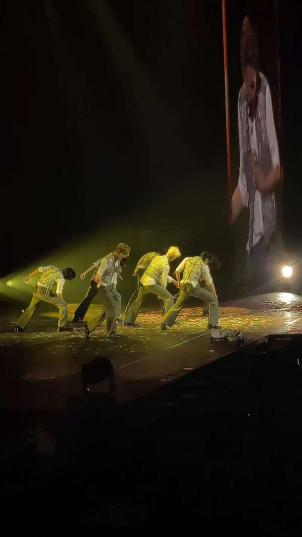The O2, London, section: 101, row: H, seat: 31