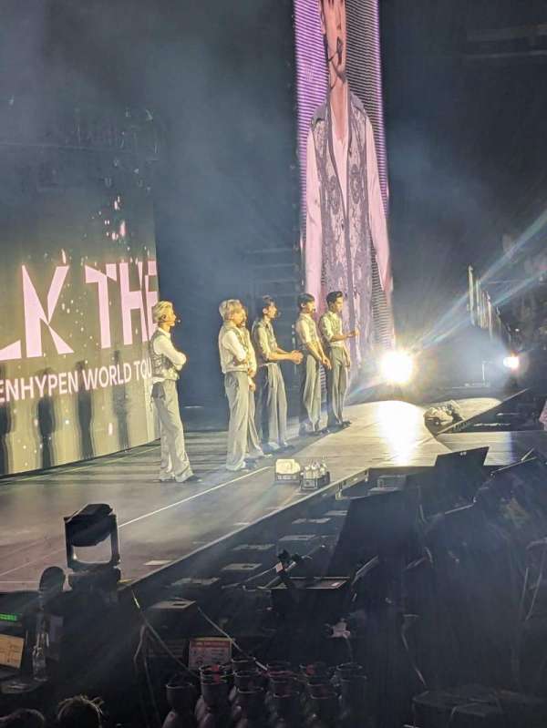 The O2, London, section: 101, row: H, seat: 31