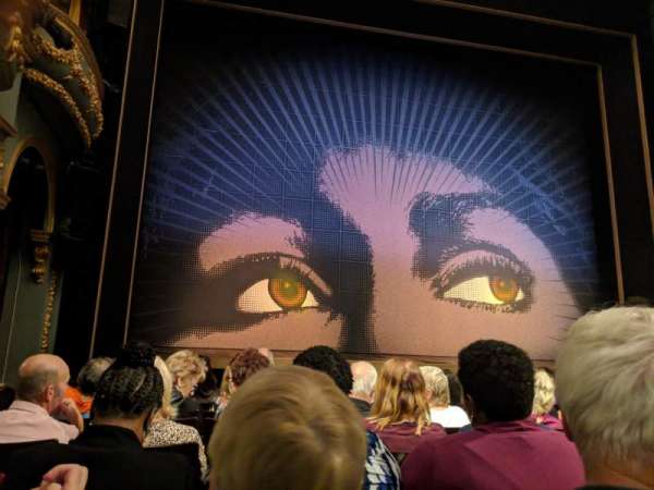 Aldwych Theatre, section: Stalls, row: G, seat: 20