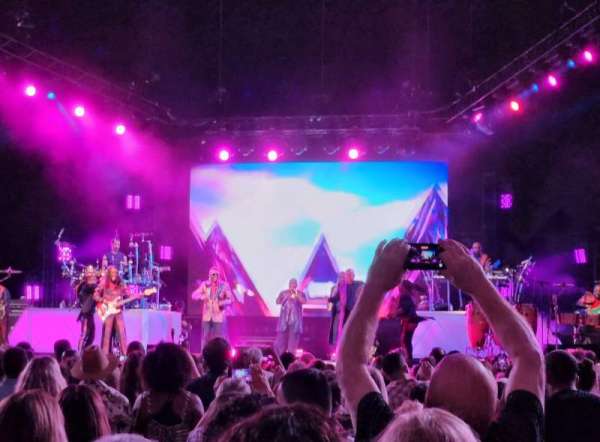 Hartford Healthcare Amphitheatre, section: 107, row: J, seat: 3