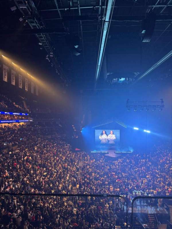 Barclays Center, section: 217, row: 1, seat: 18