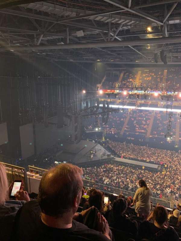 The O2, London, section: 403, row: L, seat: 18