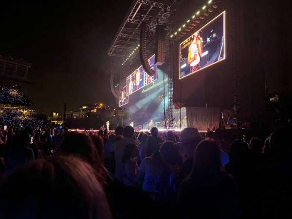 Wrigley Field, section: FLD B, row: 4, seat: 17
