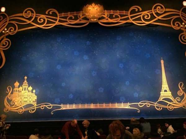 Broadhurst Theatre, section: Orchestra C, row: J, seat: 108