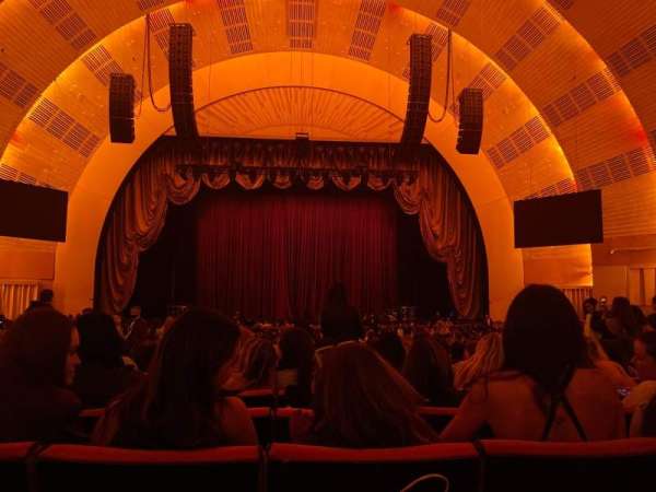 Radio City Music Hall, section: Orchestra 4, row: G, seat: 408