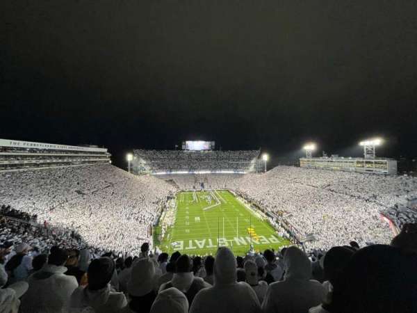 Beaver Stadium, section: NGU, row: 94, seat: 8