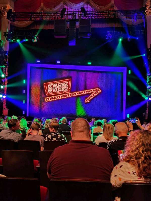Academy of Music, section: Parquet Center, row: G, seat: 109