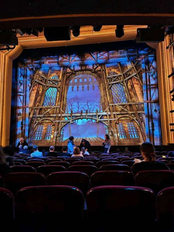 St. James Theatre, section: Orchestra C, row: M, seat: 104