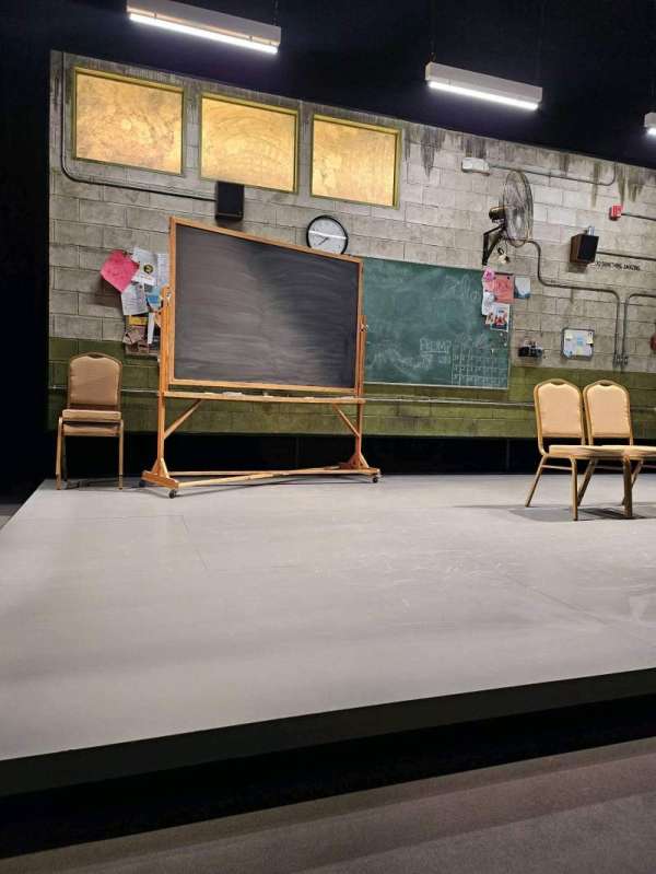 The Newman Mills Theater, section: Orchestra, row: A, seat: 14
