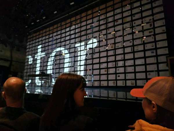 The Newman Mills Theater, section: Orchestra, row: B, seat: 23