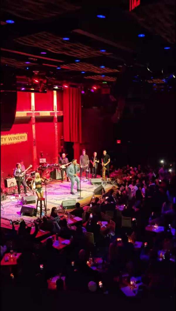 Main Stage, City Winery New York, section: premier balcony, row: 1, seat: 101