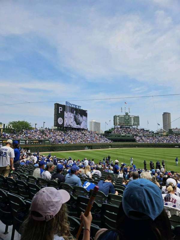 Wrigley Field, section: 108, row: 14, seat: 11