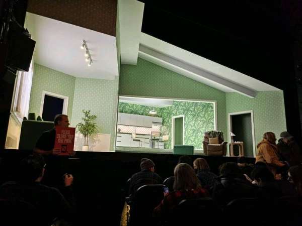 Hayes Theater, section: Orchestra L, row: F, seat: 1