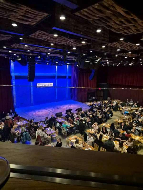 Main Stage, City Winery New York, section: Balcony, seat: 205