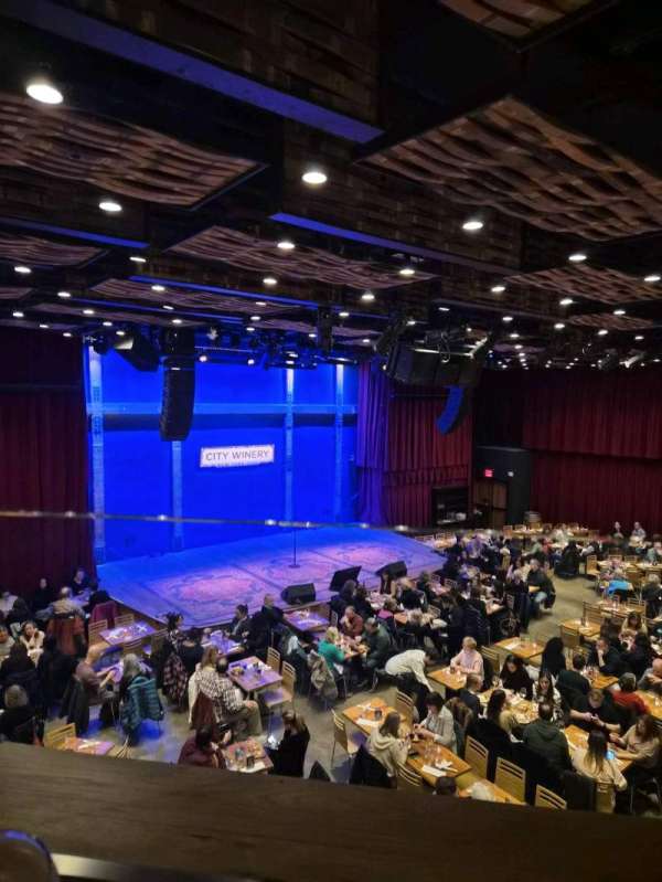 Main Stage, City Winery New York, section: Balcony, seat: 205