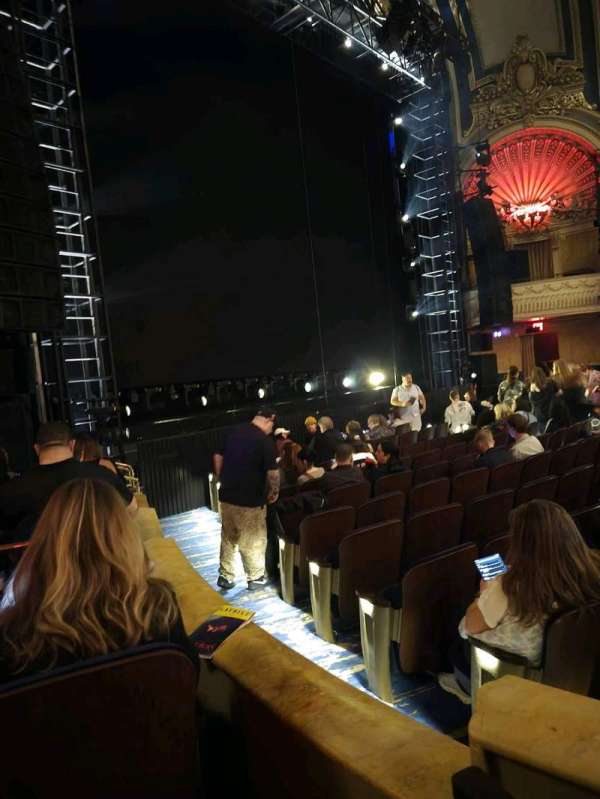 Palace Theatre, Broadway, section: Orchestra L, row: K, seat: 5