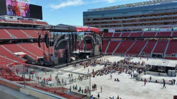 Levi's Stadium, section: C214, row: 16, seat: 9