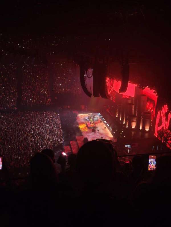 Accor Arena, section: Balcon G, row: 89, seat: 6