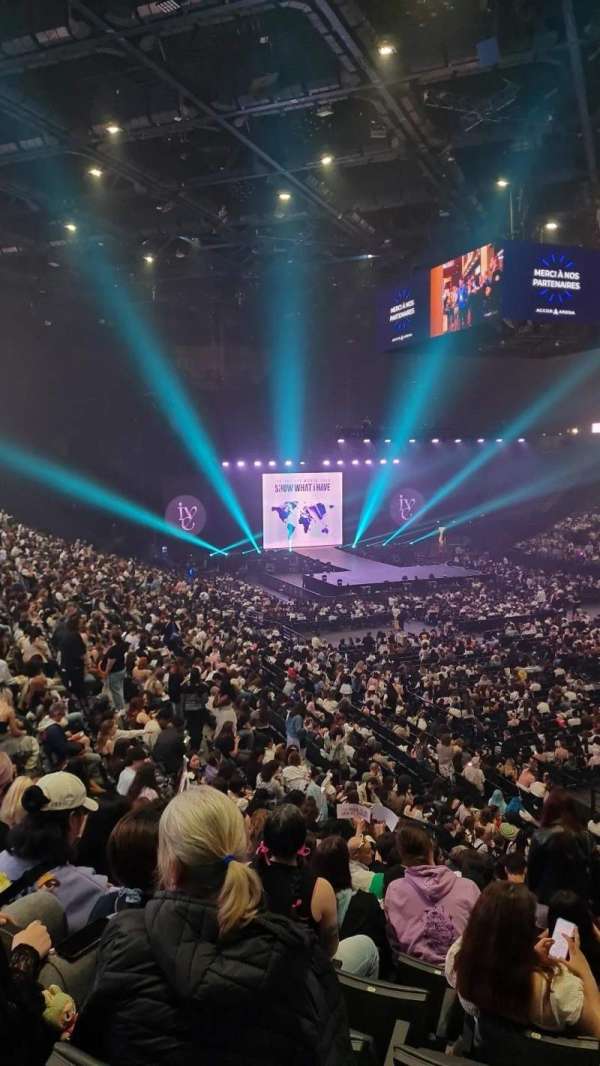 Accor Arena, section: Gradin S, row: 4, seat: 14