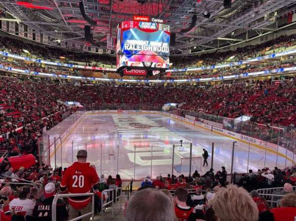 Lenovo Center, section: 112, row: S, seat: 14