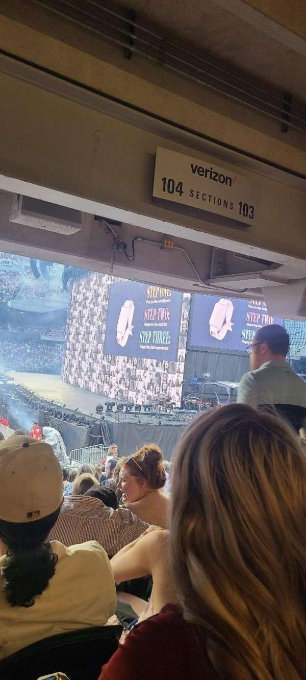 Soldier Field, section: 104, row: 18, seat: 15
