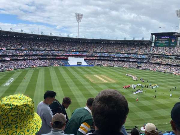 Melbourne Cricket Ground, section: Q50, row: H
