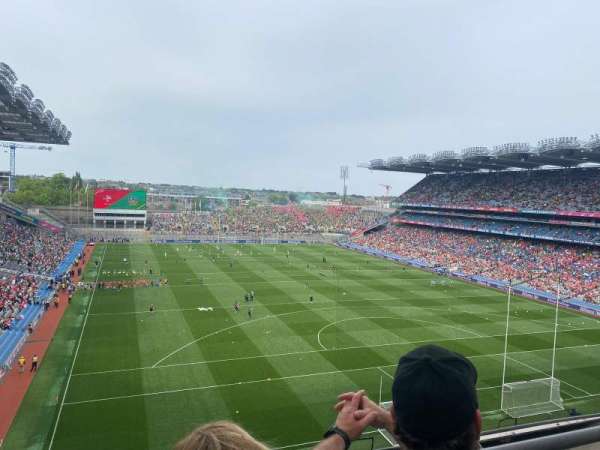 Croke Park, section: 721, row: 2, seat: 20