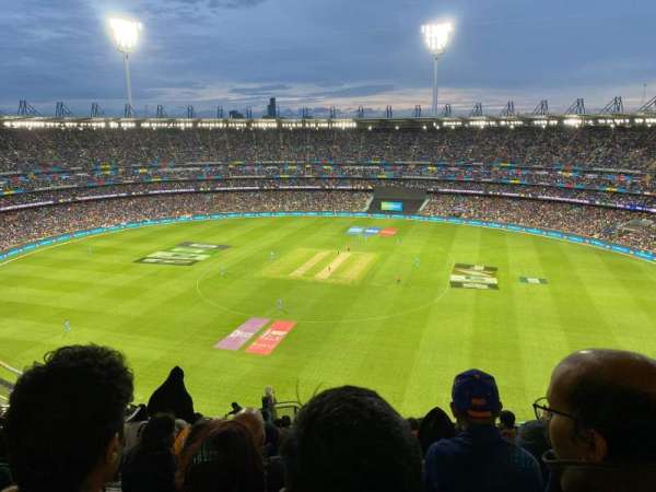 Melbourne Cricket Ground, section: Q44, row: Y, seat: 22