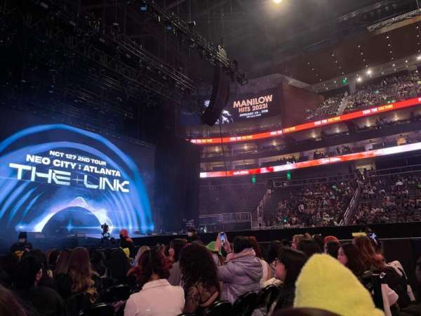State Farm Arena, section: 3, row: H, seat: 6