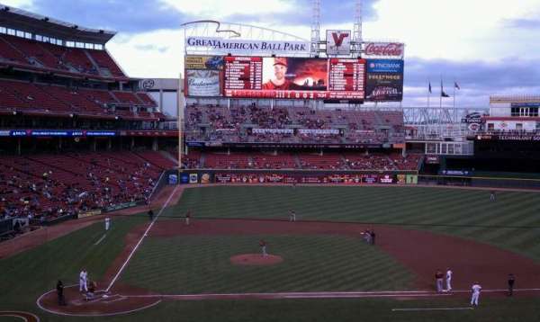 Great American Ball Park, section: 301, row: C, seat: 15