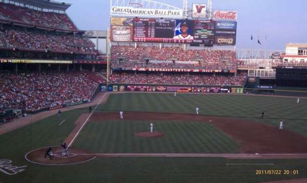 Great American Ball Park, section: 301, row: C, seat: 15